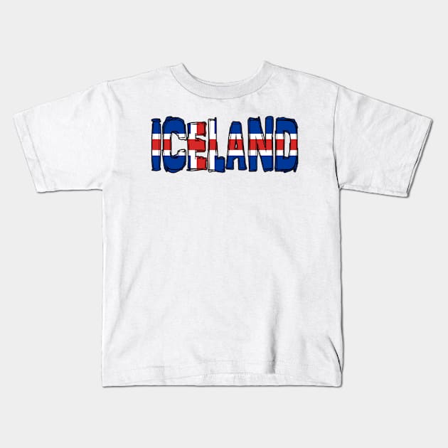 Iceland Kids T-Shirt by Design5_by_Lyndsey